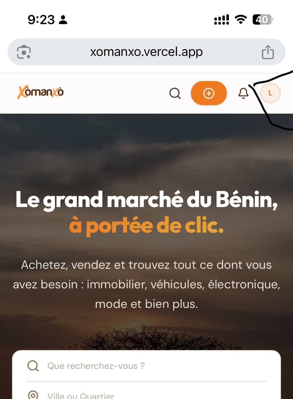 Terrain 500M² non bati